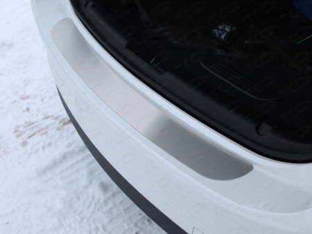 Mazda 6 2015-Накладка на задний бампер (лист шлифованный)
